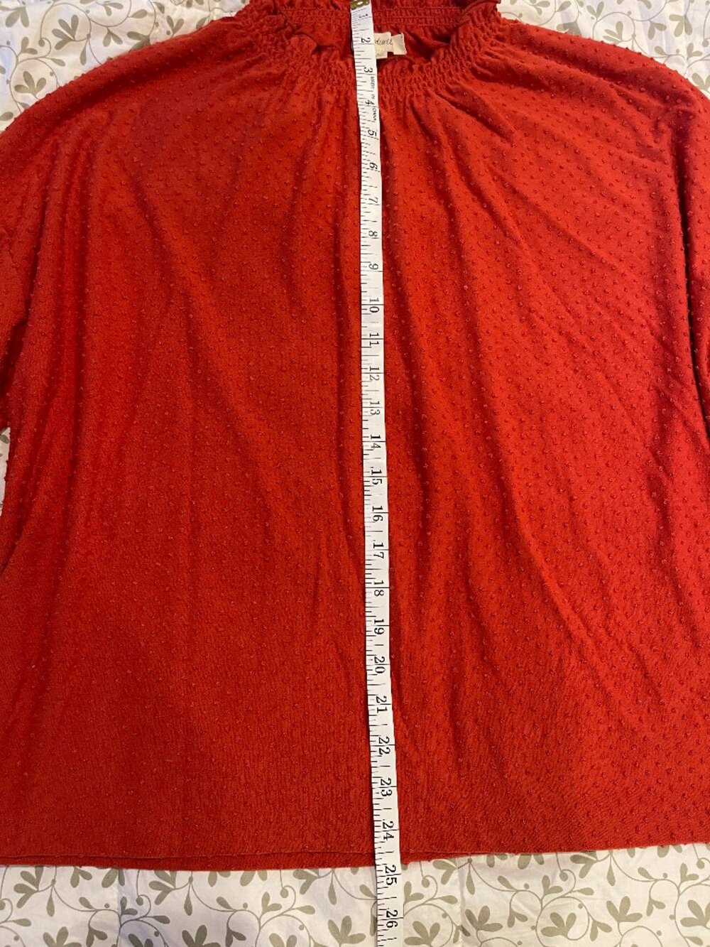 Madewell Ruffle Neck Blouse - Picture 5 of 6